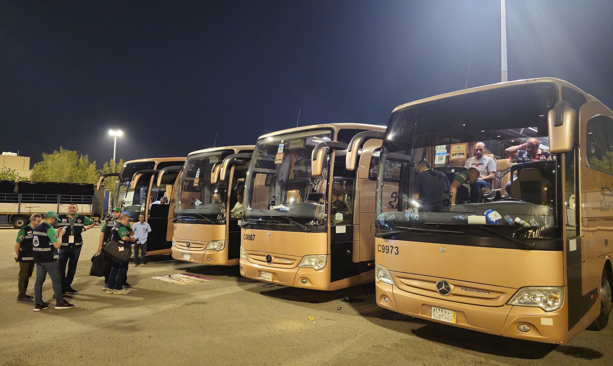 تصعيد الحجاج إلى عرفات