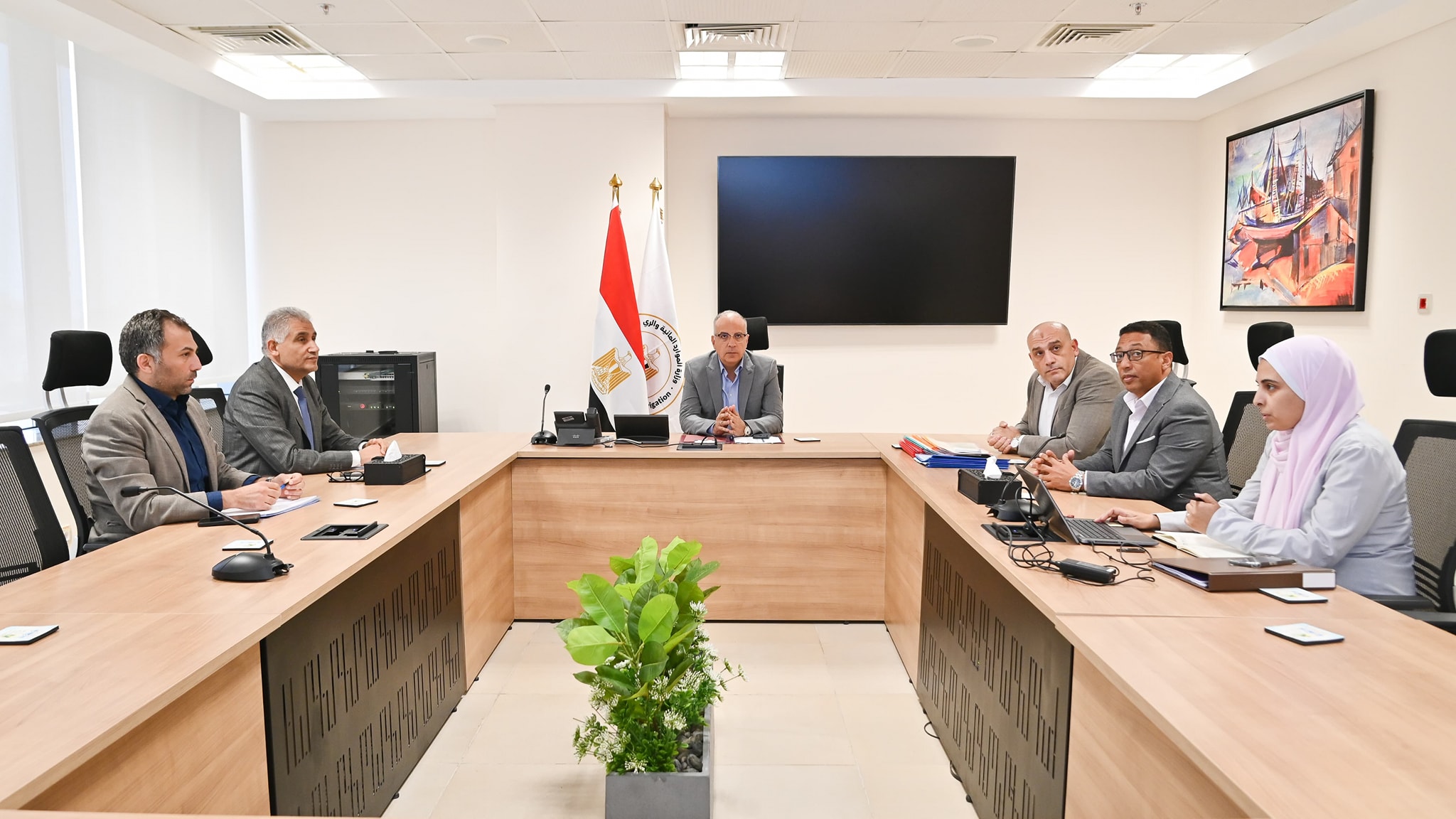 وزير الري