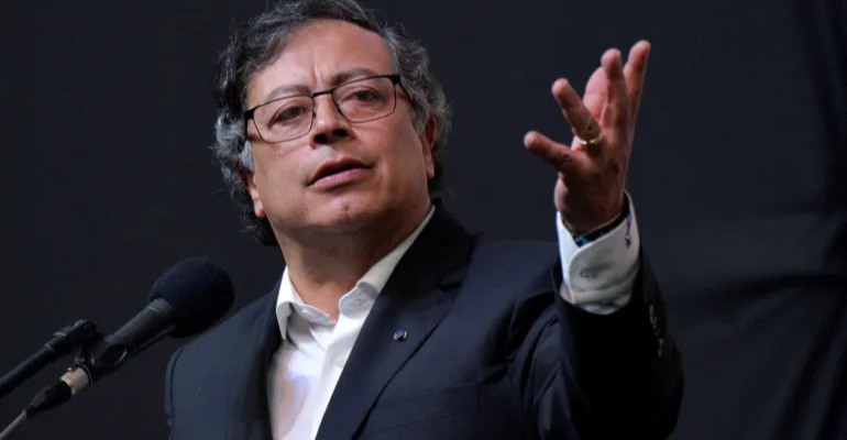 الرئيس الكولومبي غوستافو بيترو